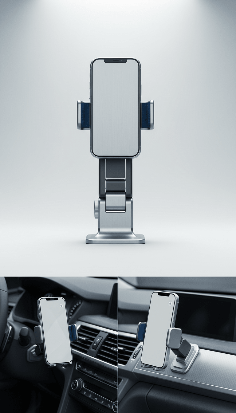Aluminum Telescopic Arm Smartphone Mount - RMOMOUNT