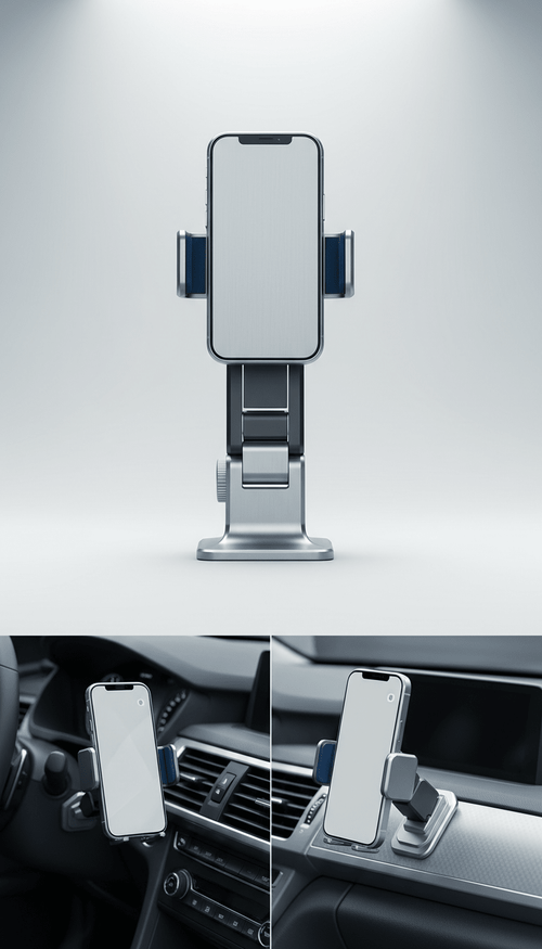 Aluminum Telescopic Arm Smartphone Mount - RMOMOUNT
