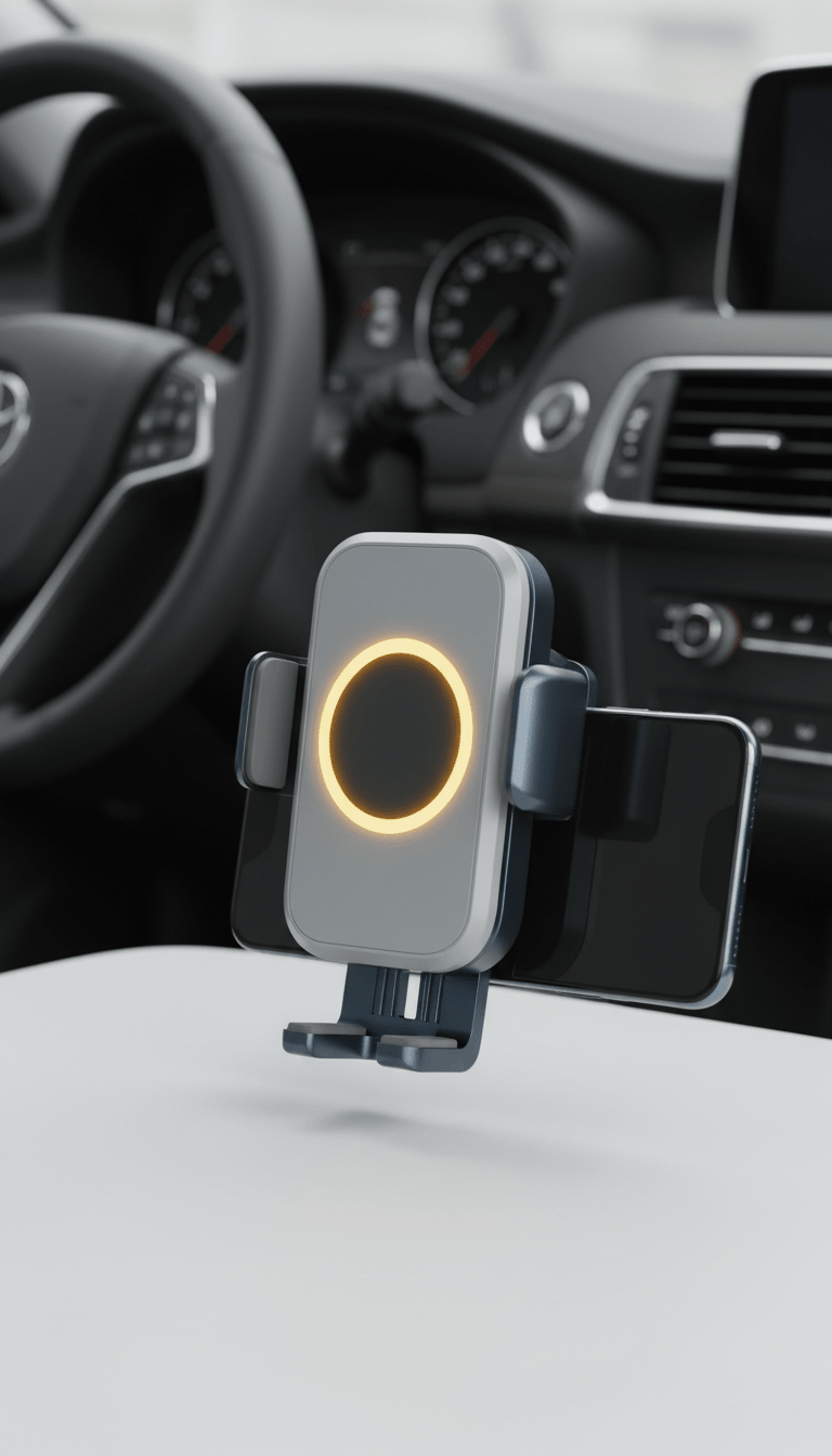 Integrated Wireless Charging Car Mount - RMOMOUNT