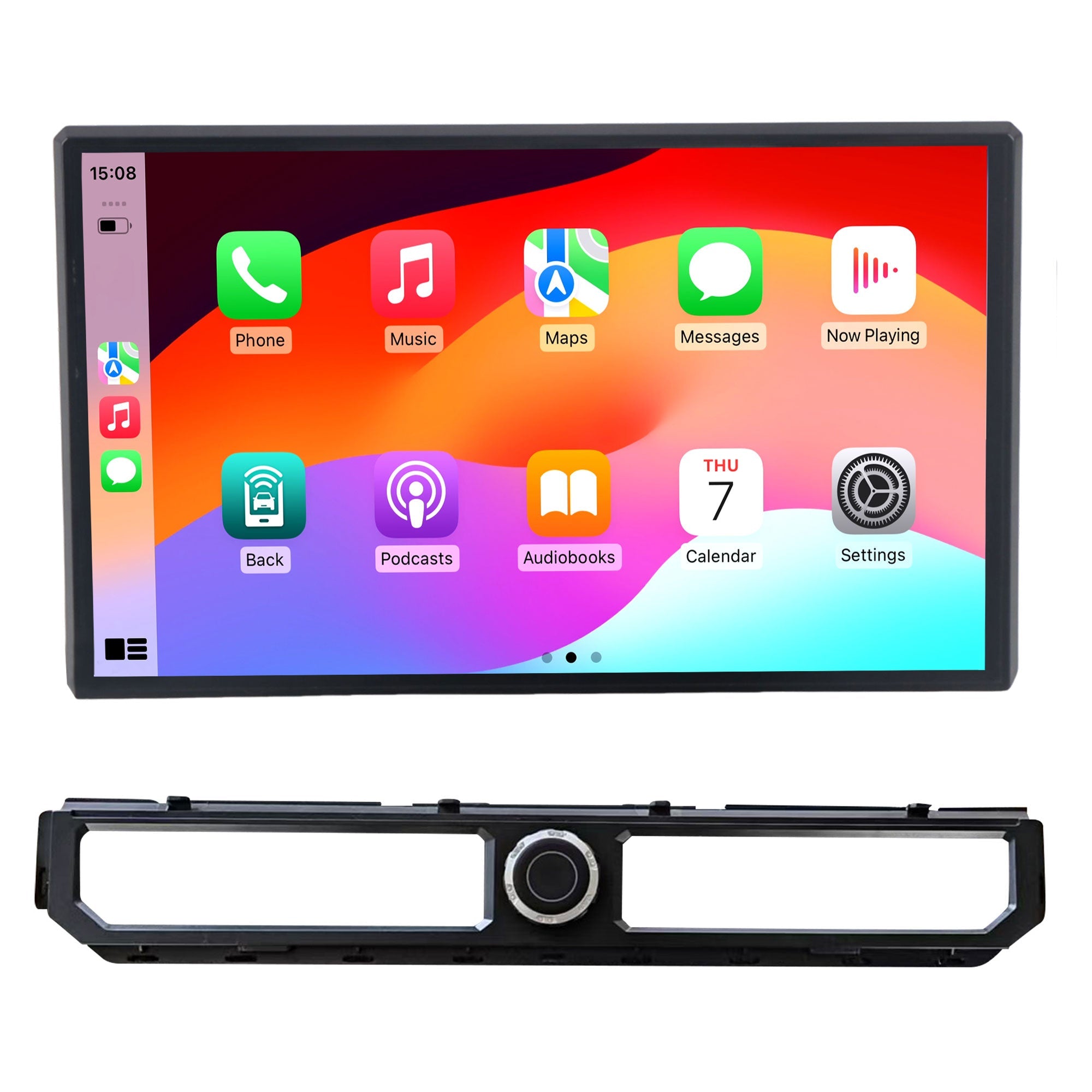 No cutting required!!!Built-in Wireless Carplay & Android Auto 14.6" Android 12+ C12 Car Multimedia Stereo Radio Audio GPS Navigation Sat Nav Head Unit For Toyota Tacoma 2024-2026 / 4Runner 2025 2026 - RMOMOUNT